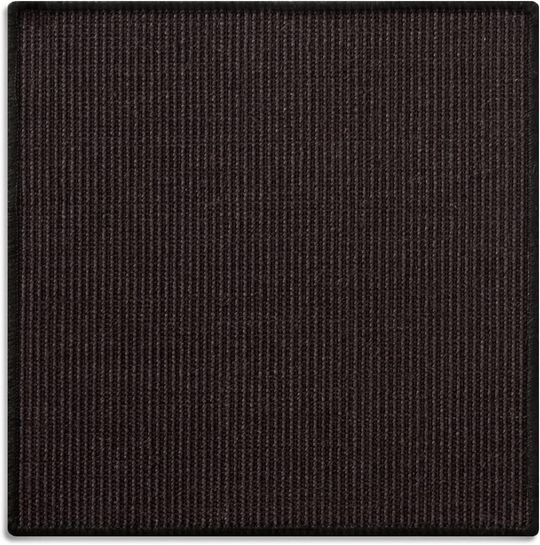 Widerstandsfähiger Kratzteppich, 67 x 140 cm Schwarz