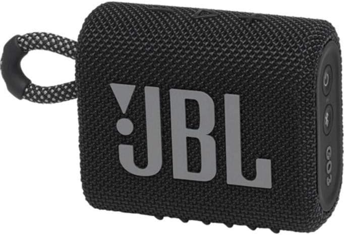 Bluetooth-Box GO 3 mit Wasserschutz, Schwarz