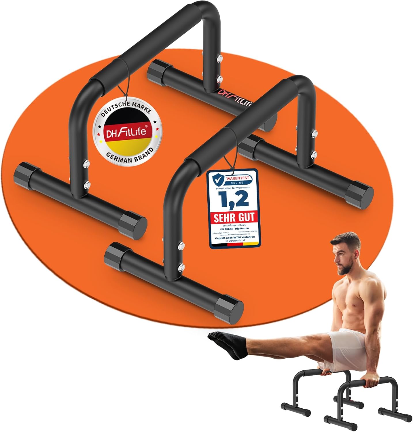 Verstellbare Calisthenics Push Up Bars