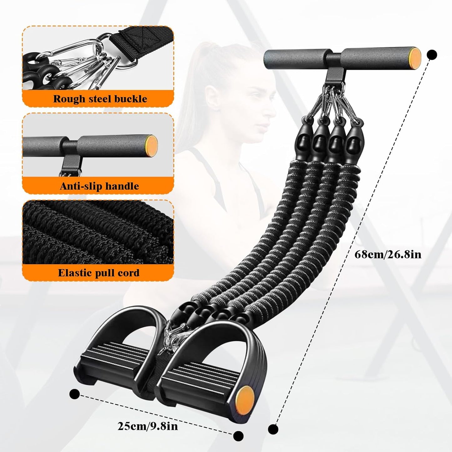 Bauchtrainer für Zuhause (68×25 cm), 68×25cm