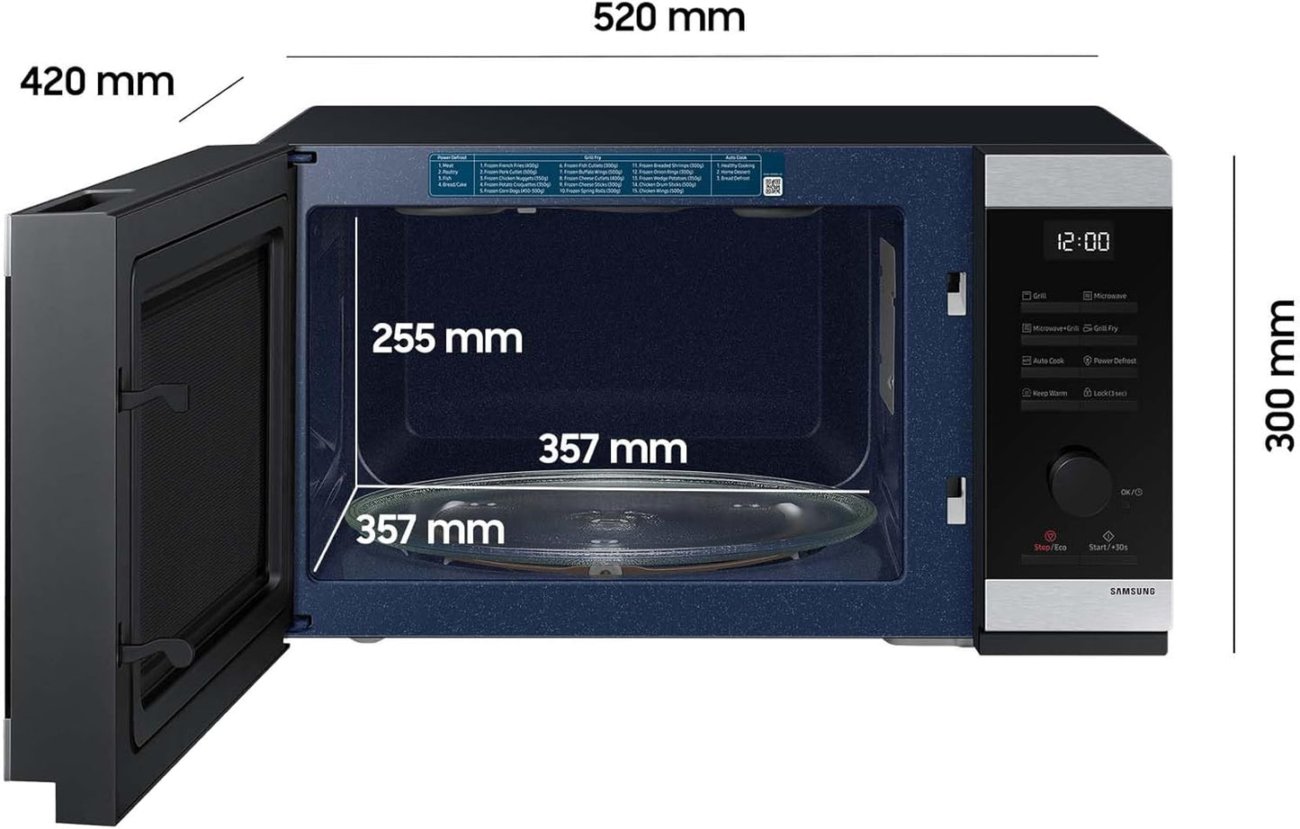 Mikrowelle MG32DG4524CTE1, 32 l