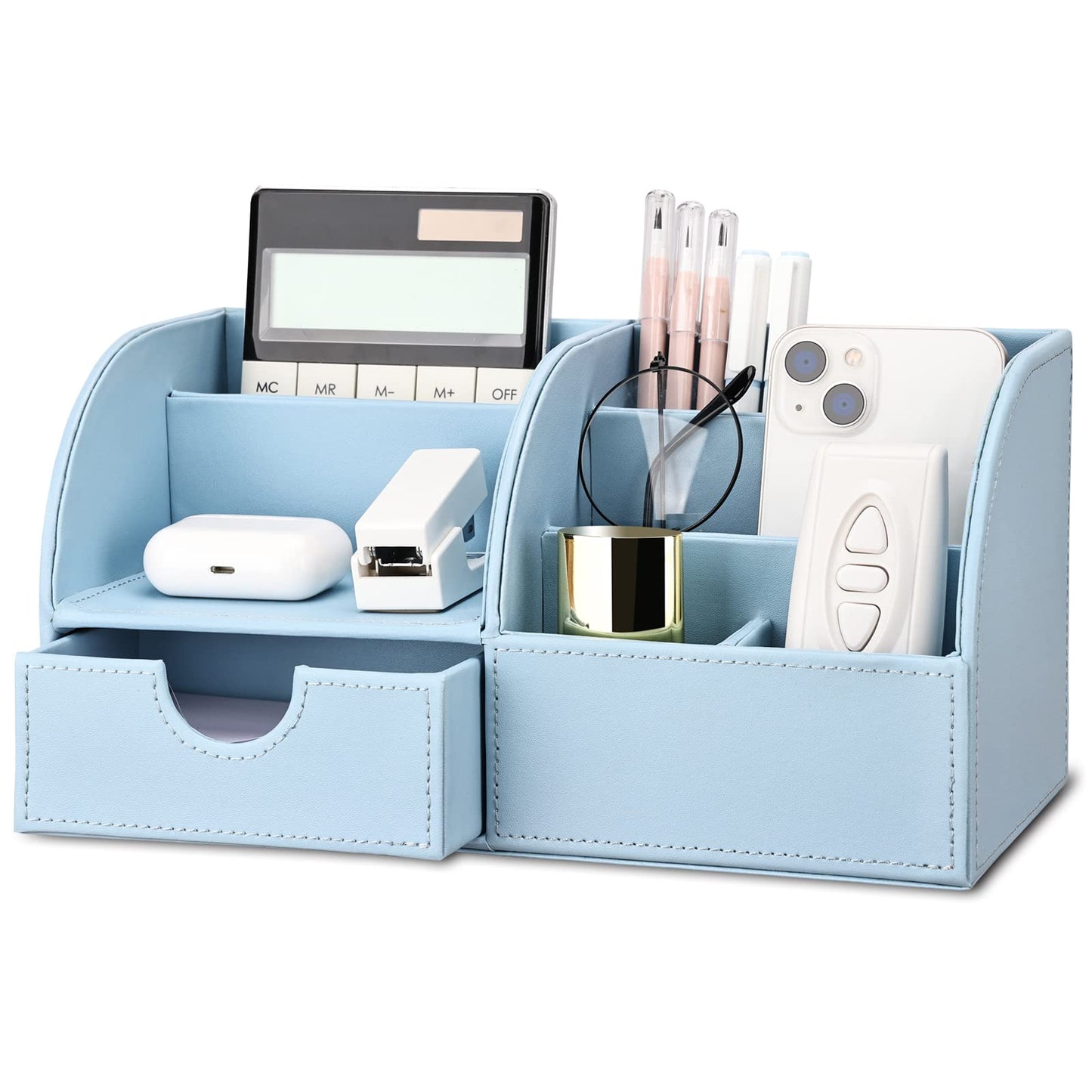 Schreibtisch Organizer, Blau