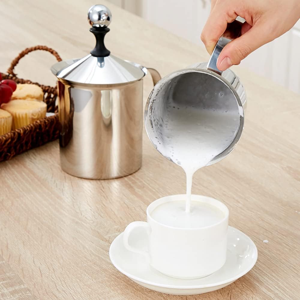 Doppelschicht-Handmilchaufschäumer (400 ml)