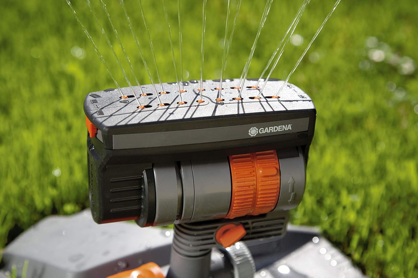 Viereckregner ZoomMaxx mit variabler Reichweite