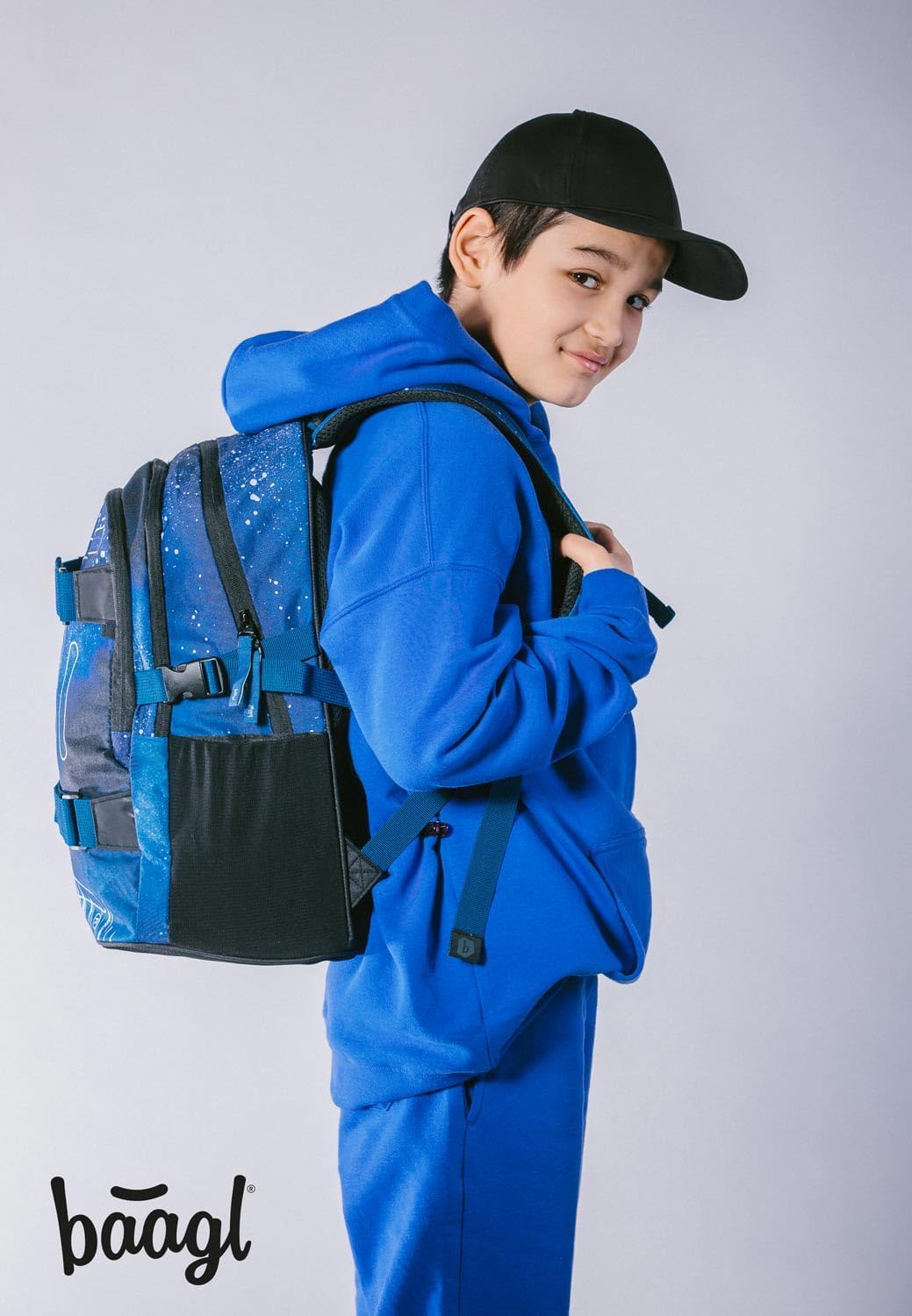 Schulrucksack-Set, Skate Steel
