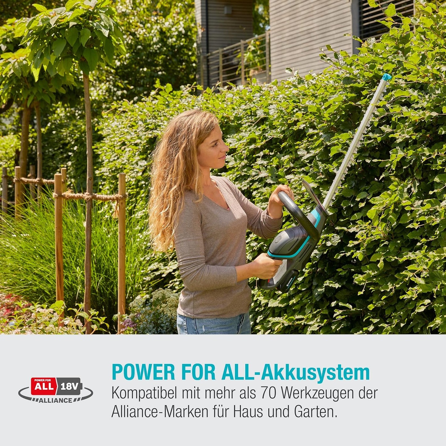 Akku-Heckenschere ComfortCut, mit Akku