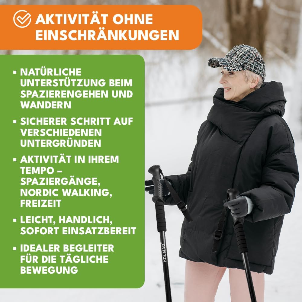 Teleskop Wanderstöcke  64-134 cm