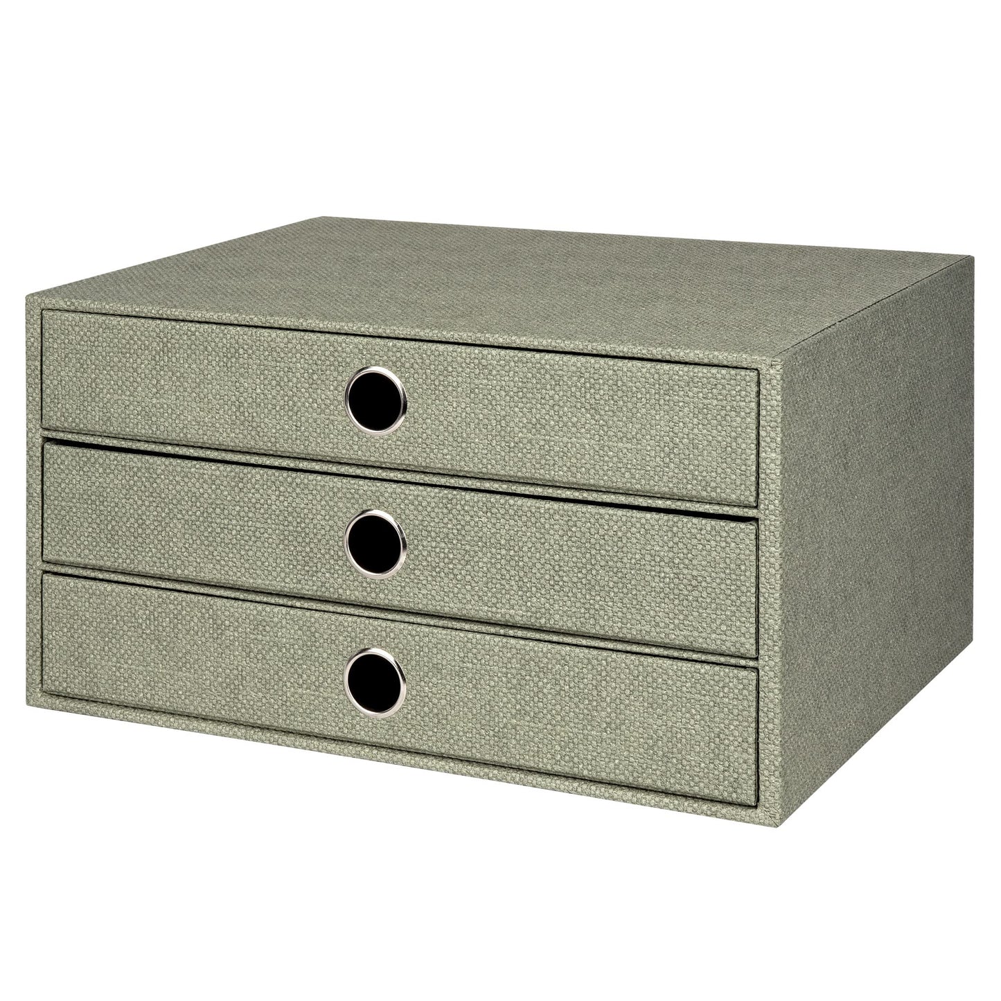Soho Schubladenbox mit 3 Schubladen, Salbei