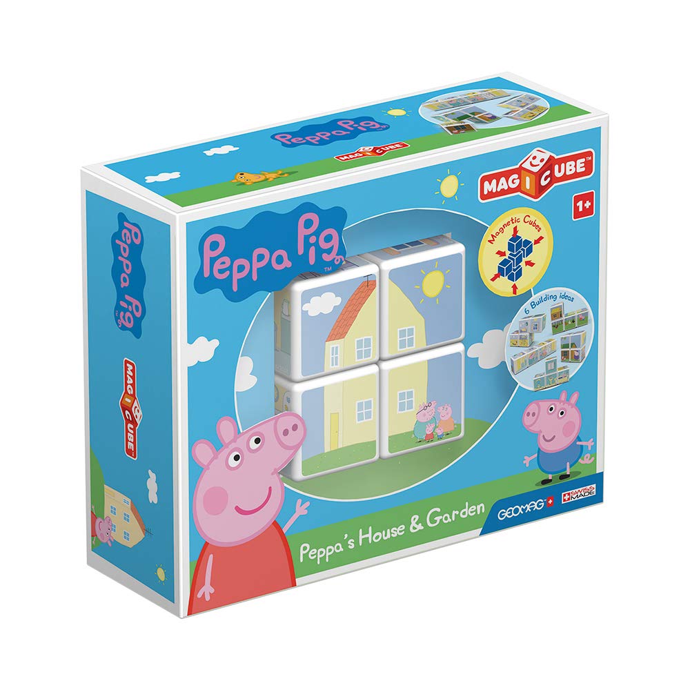 Magicube Peppa's House & Garden, 4 cubes Peppa's House & Garden