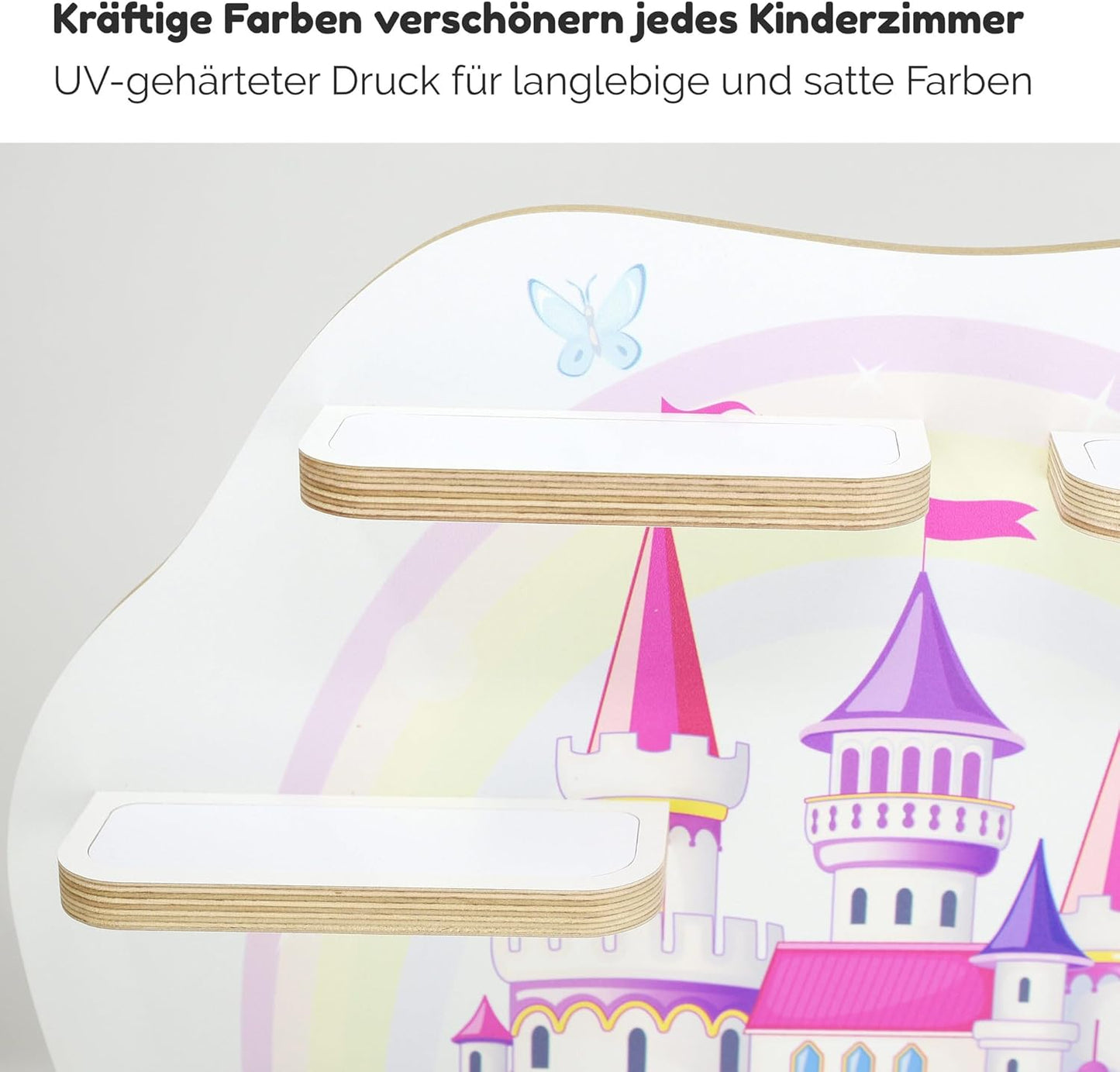 Tonie Regal für 35 Tonies, Märchenschloss, Kompakt Märchenschloss