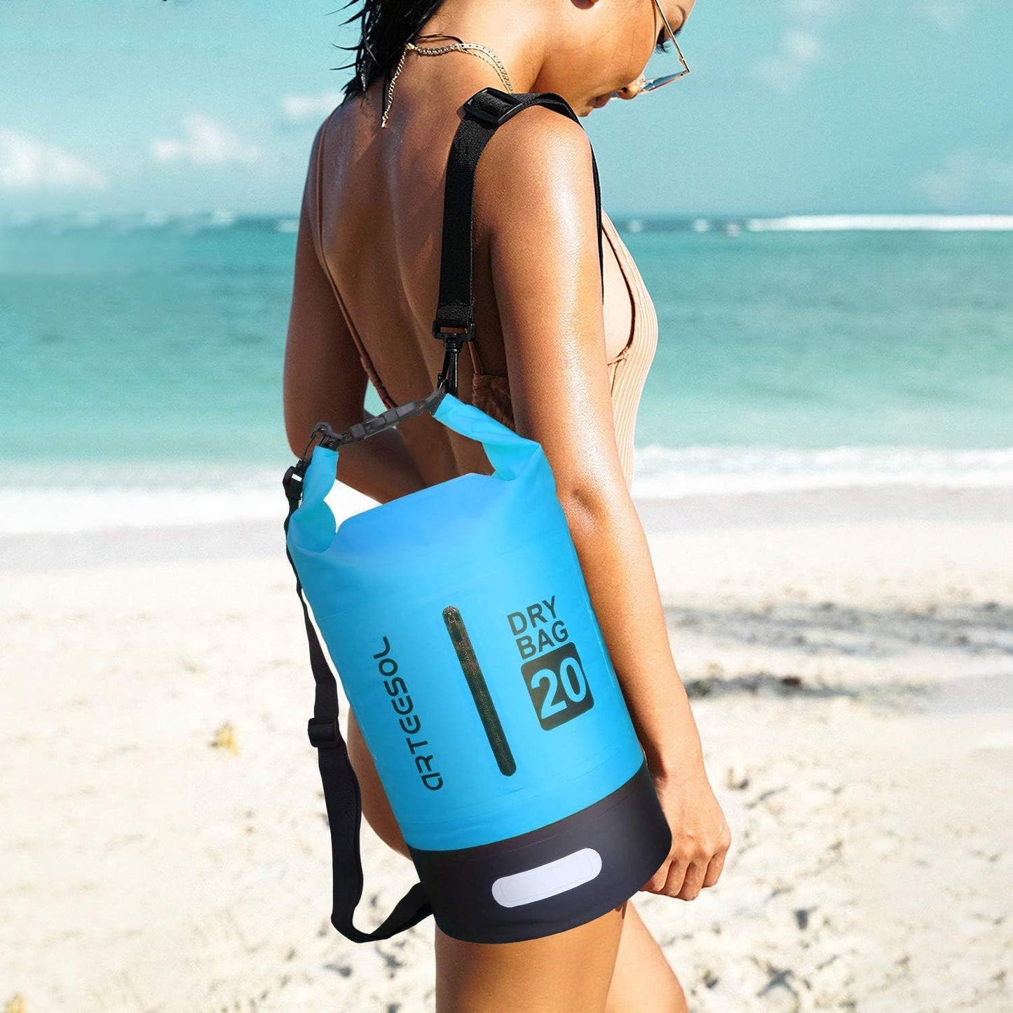 Dry Bag, Blau 20L
