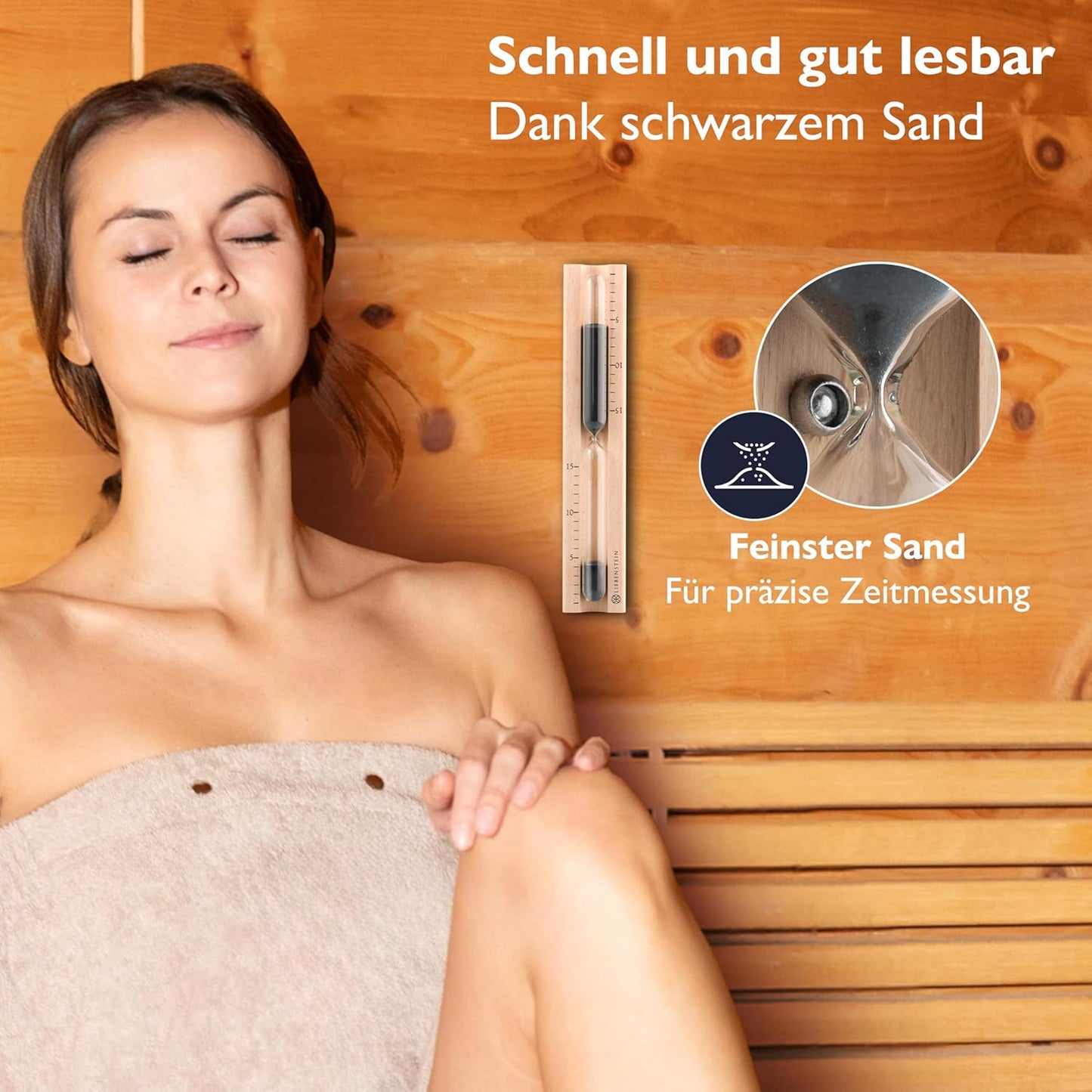 4-teiliges Sauna Set