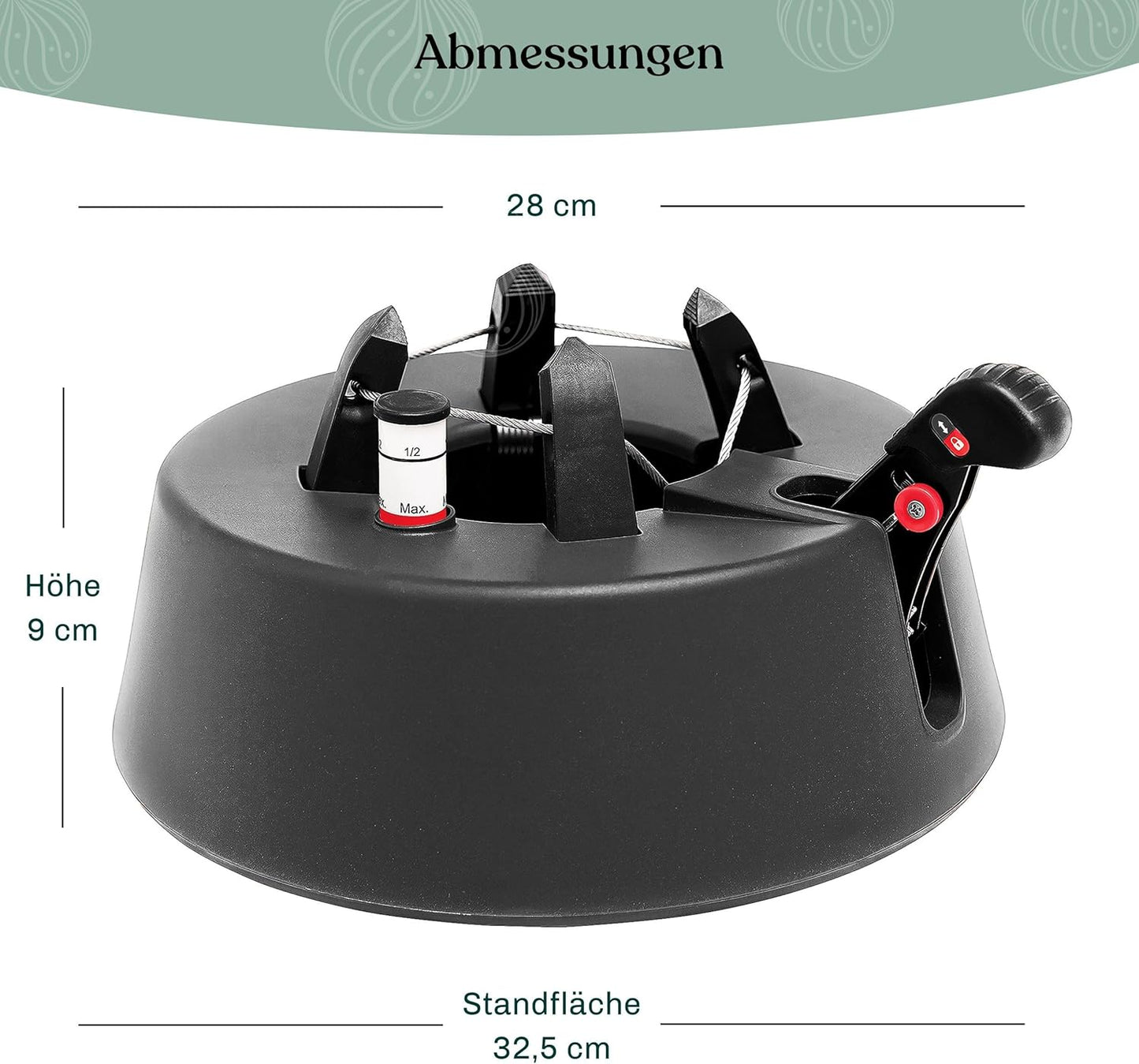Christbaumständer Taunus, Anthrazit
