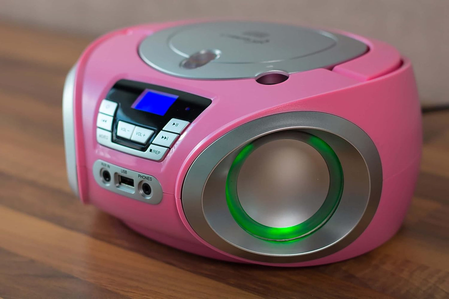 Tragbarer CD-Player, Pretty Kitty Pink
