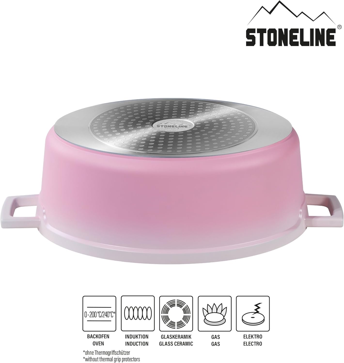 Cocotte Bräter, 32 cm Rosé