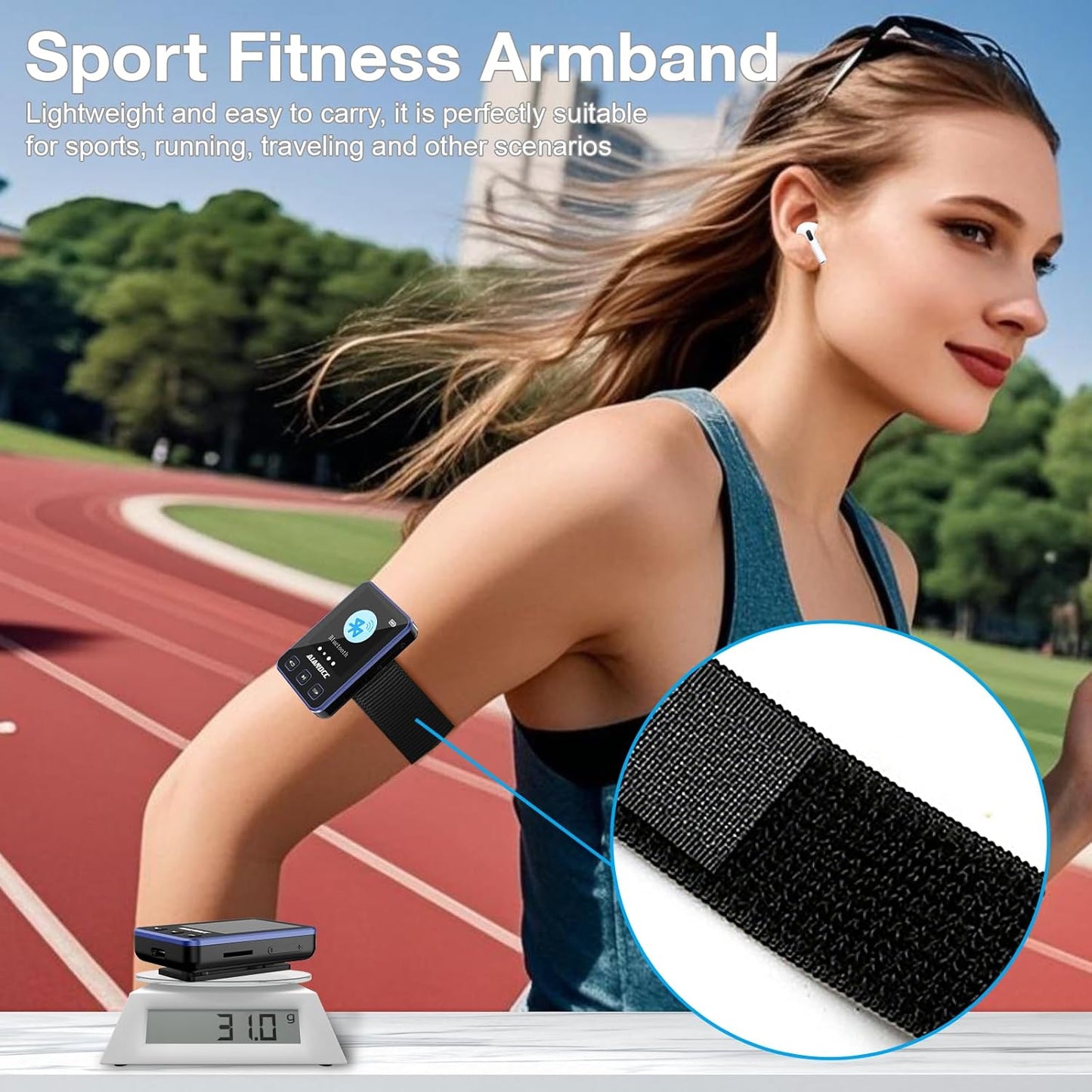 Sportlicher MP3-Player, Violett