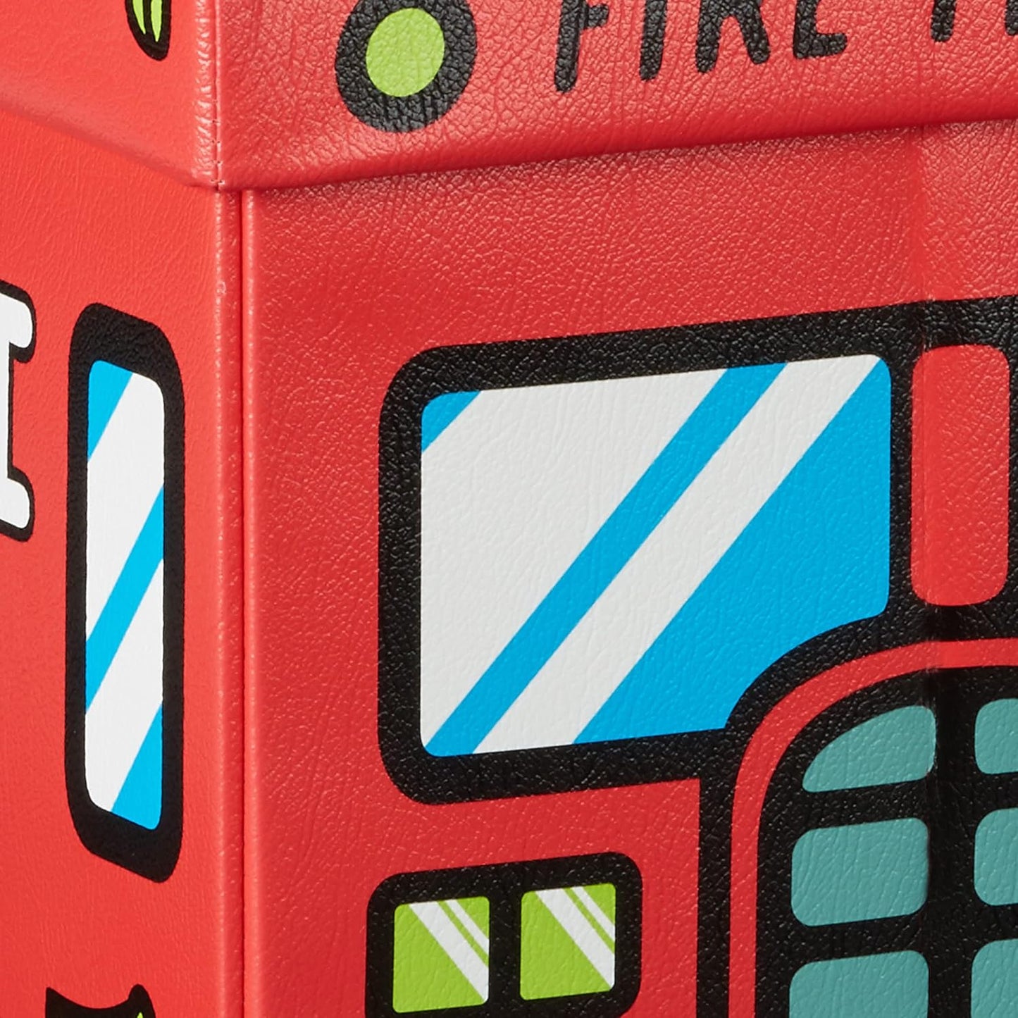 Faltbare Spielzeugkiste, Fire Truck