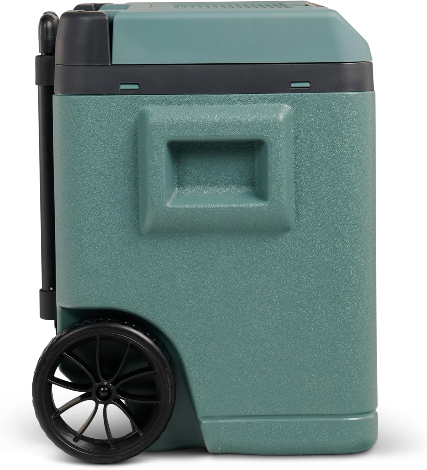 Elektrische Kühlbox IE42 mit Rollen und Teleskopgriff, 12/230V 42 L Grün