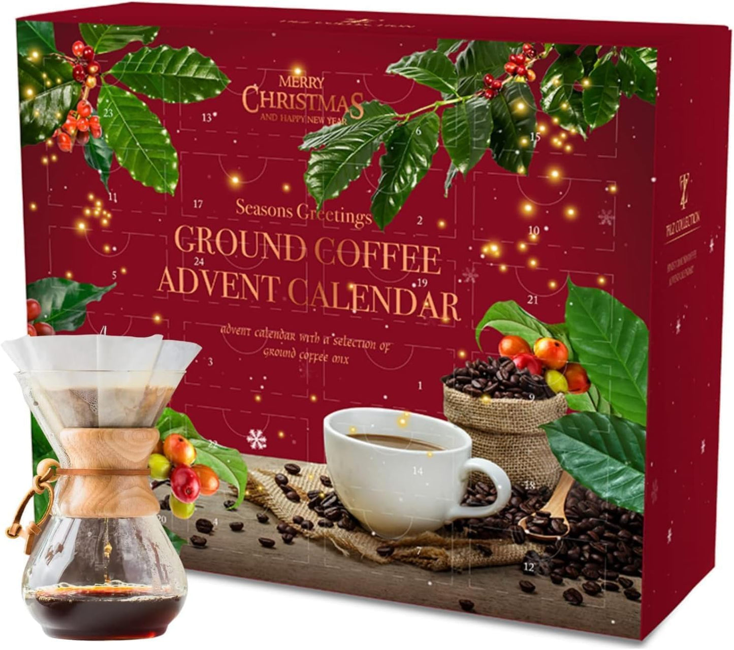 Kaffee-Adventskalender (24 Sorten)