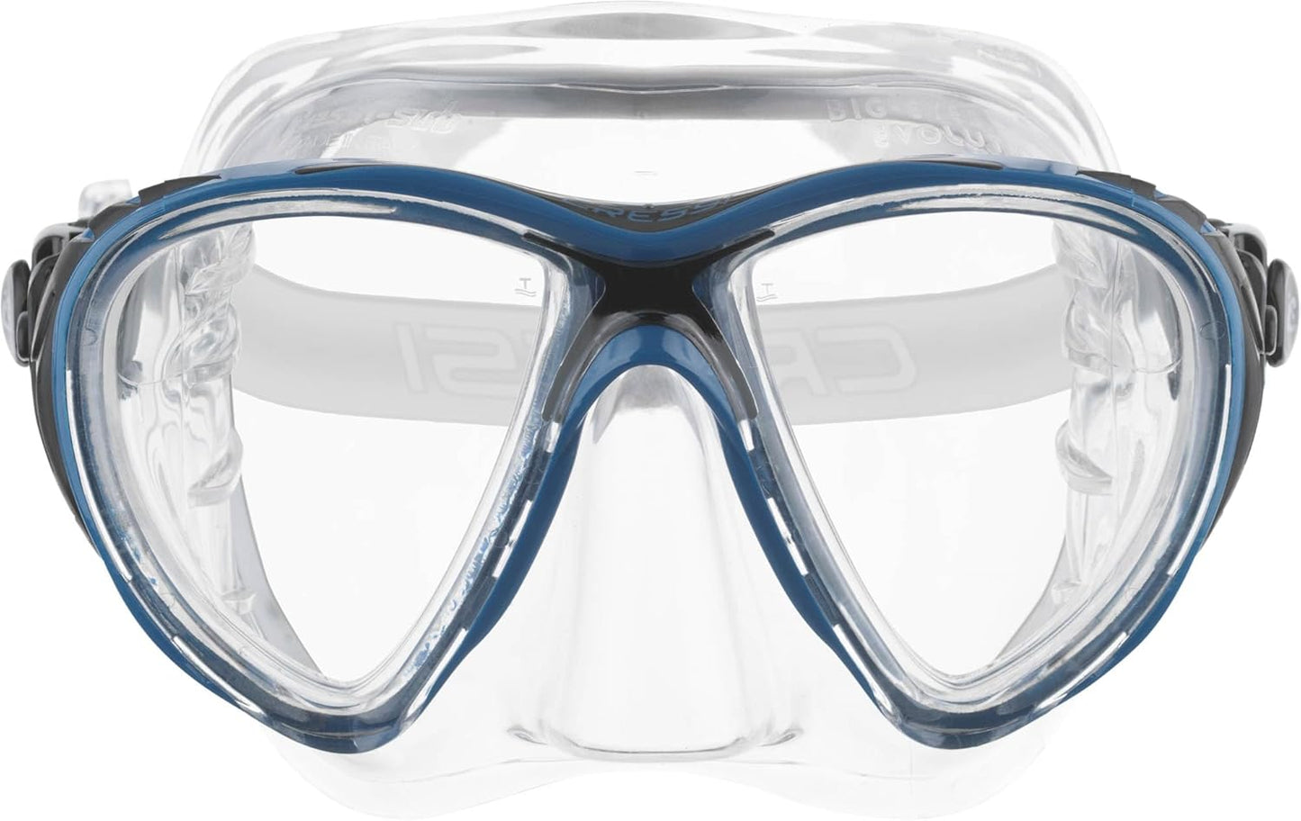Big Eyes Evolution Mask, Big Eyes Evolution Crystal Mask Transparent/Blau Schwarz
