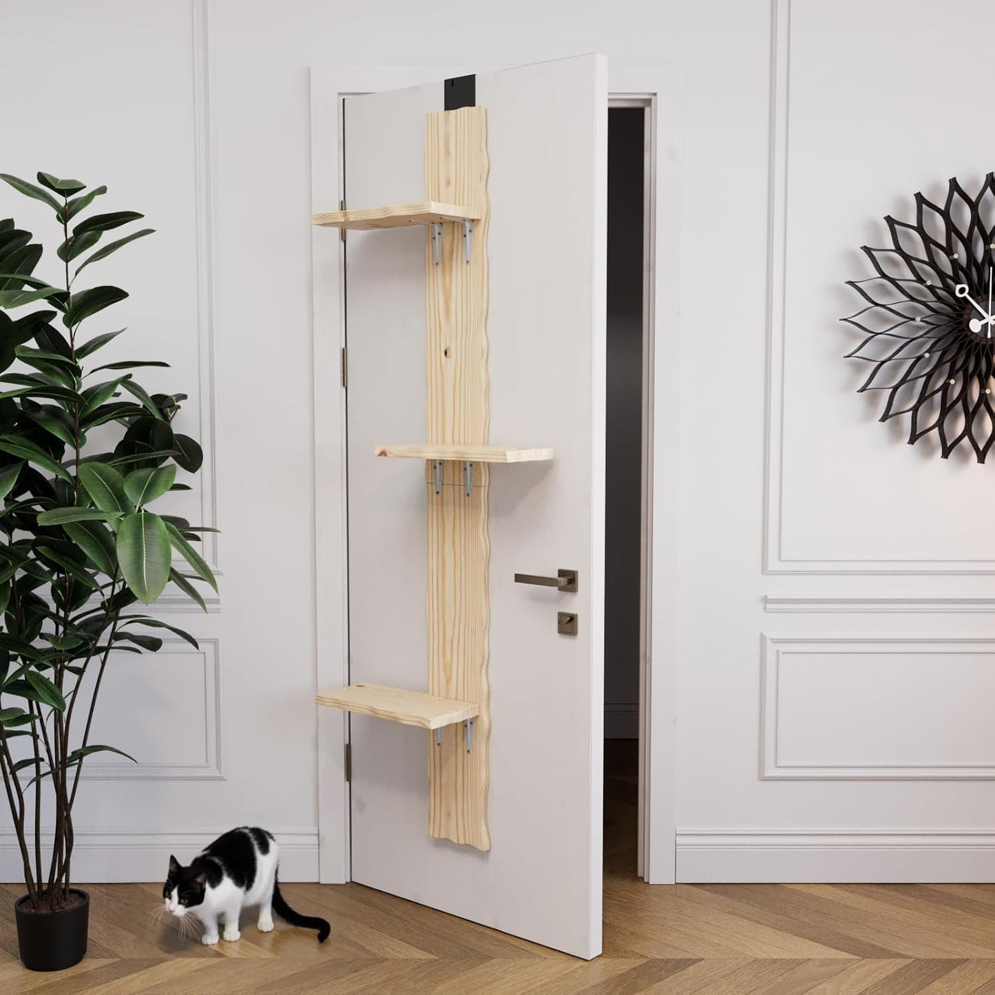 Katzenleiter für die Tür