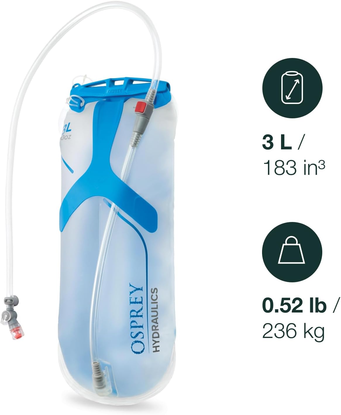 Hydraulics-Wassertank, O/S - Fassungsvermögen 3L