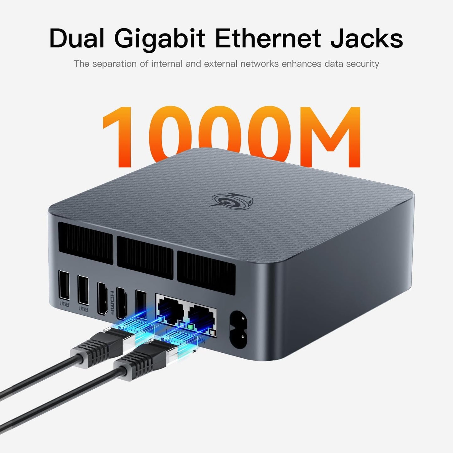 Mini PC Ryzen 5 5650U, EQR5 5650U/16G/500G