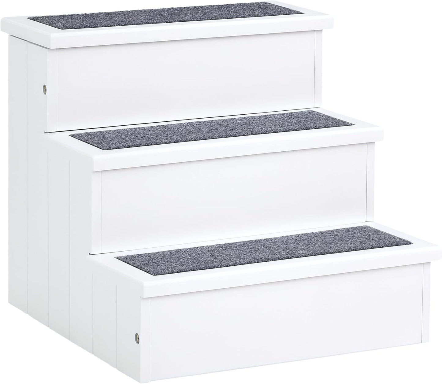 Haustiertreppe mit 3 Stufen, Weiß