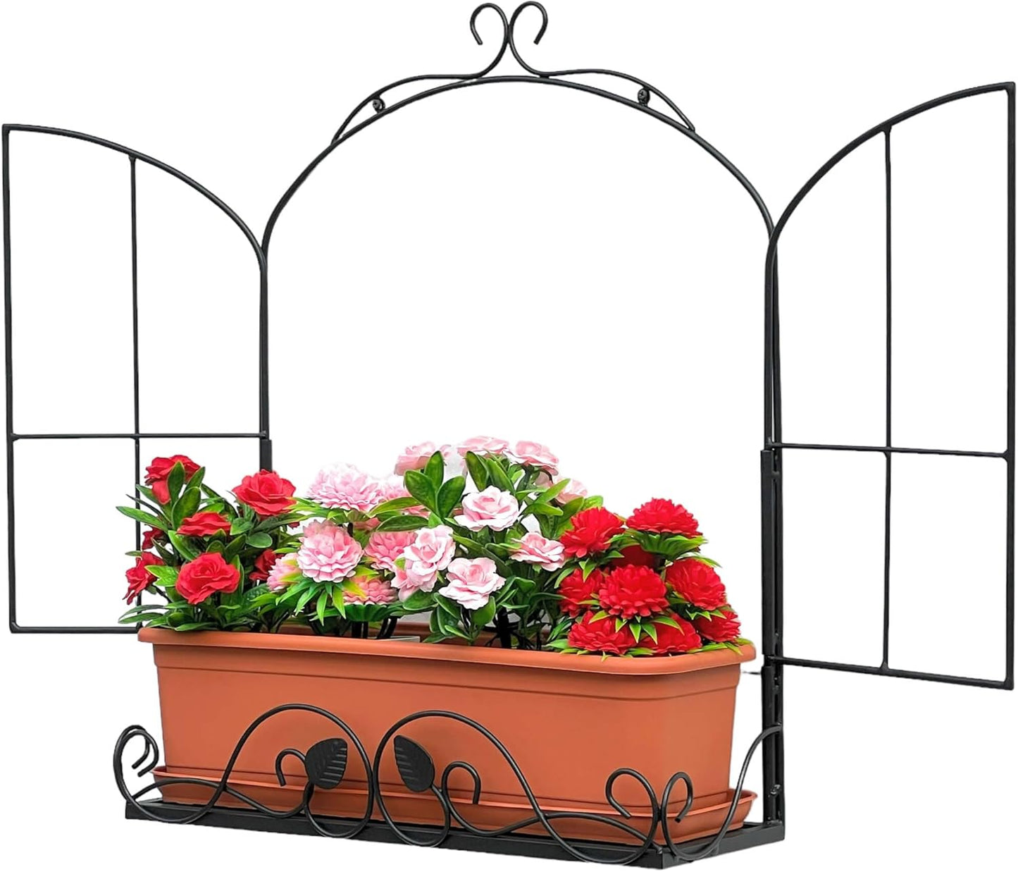 Wandblumenhalter, Blumenregal