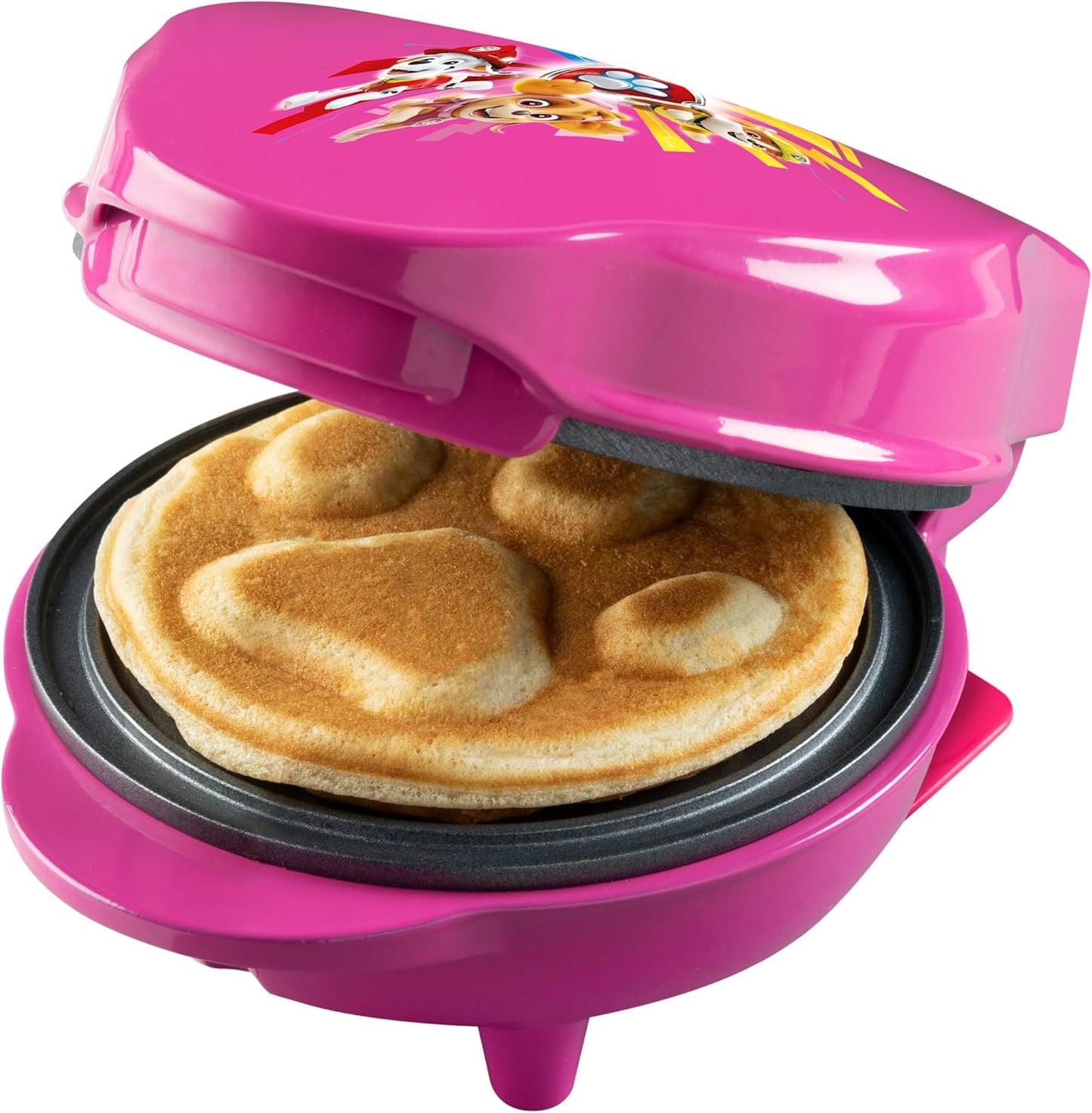 Mini-Waffeleisen im Paw Patrol Design, Rosa