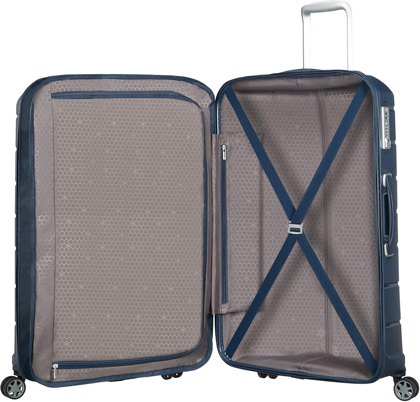 Spinner M, Blau (Navy Blue) M (68 cm-85L) Koffer