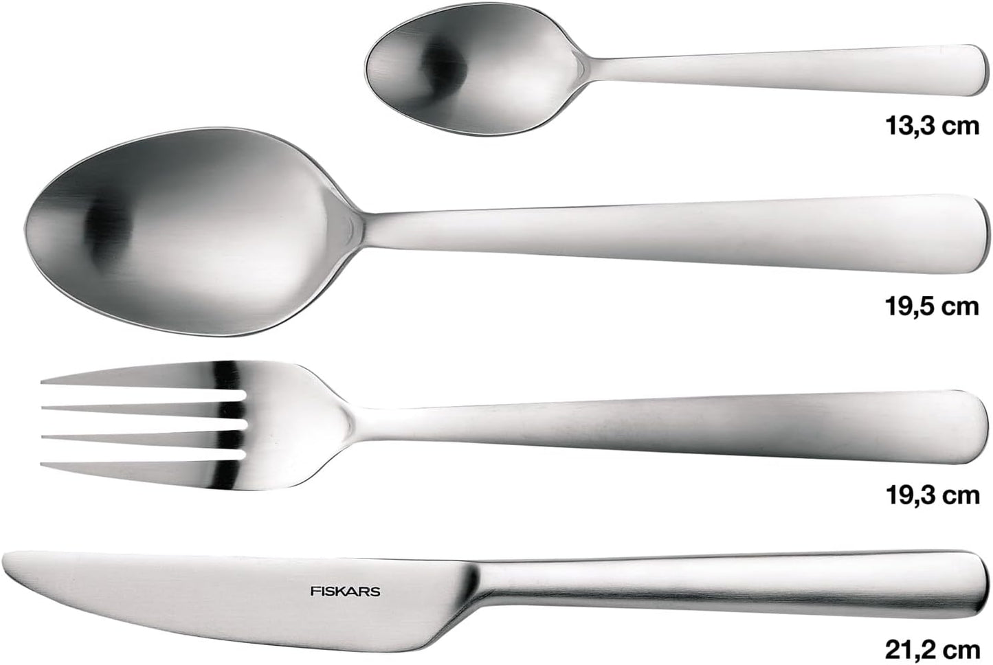 Besteck-Set, 16-teilig, Besteck-Set, 16-tlg. Matt