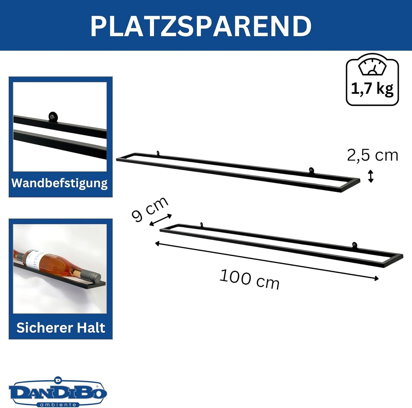 2er-Set Flaschenhalter