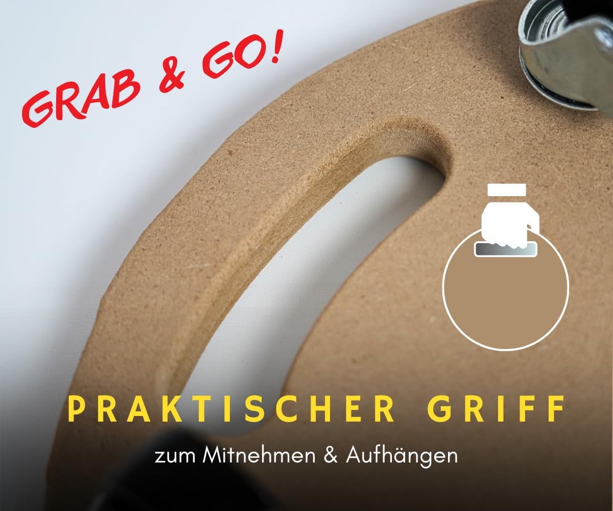 Profi Transportroller Hercules, 2er-Set, 2 Stück Mdf-platte