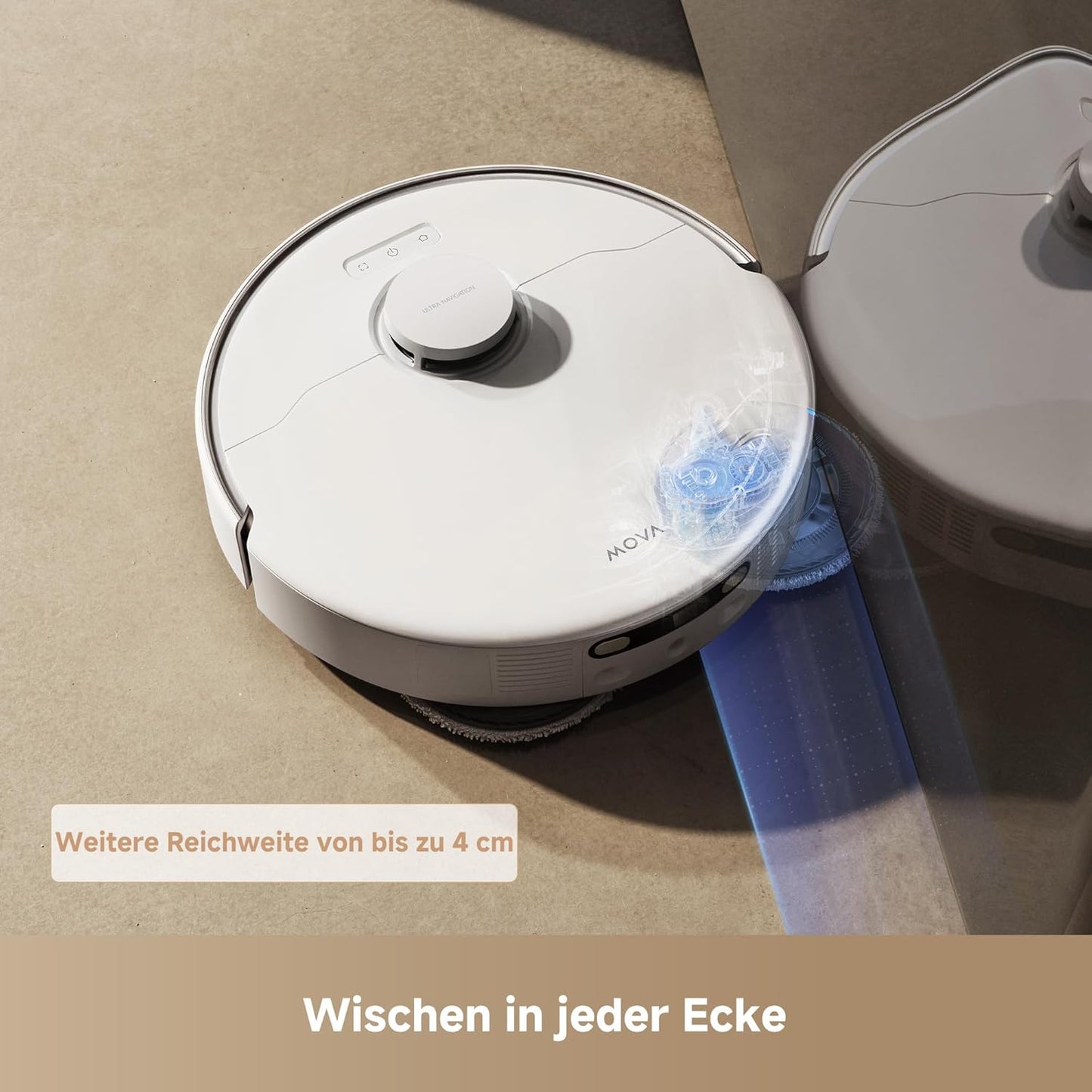 P50 Ultra Saugroboter mit Wischmopp & Selbstreinigung, P50 Ultra