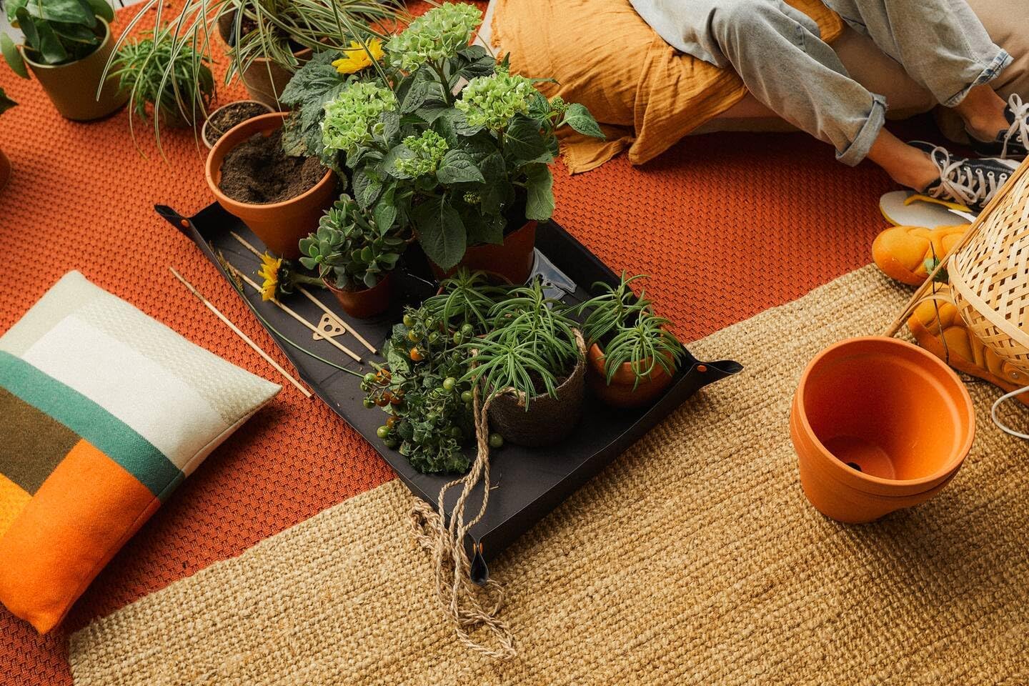 Pflanzmatte für Gartenarbeiten, Pflanzmatte