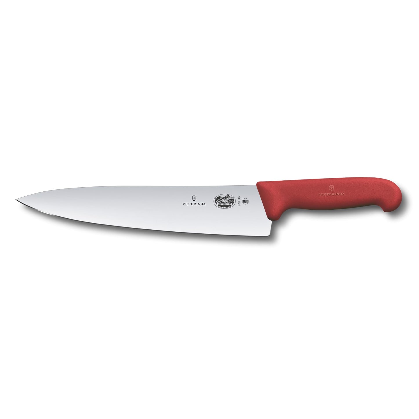 Fibrox Universalmesser mit breiter Klinge, Rot