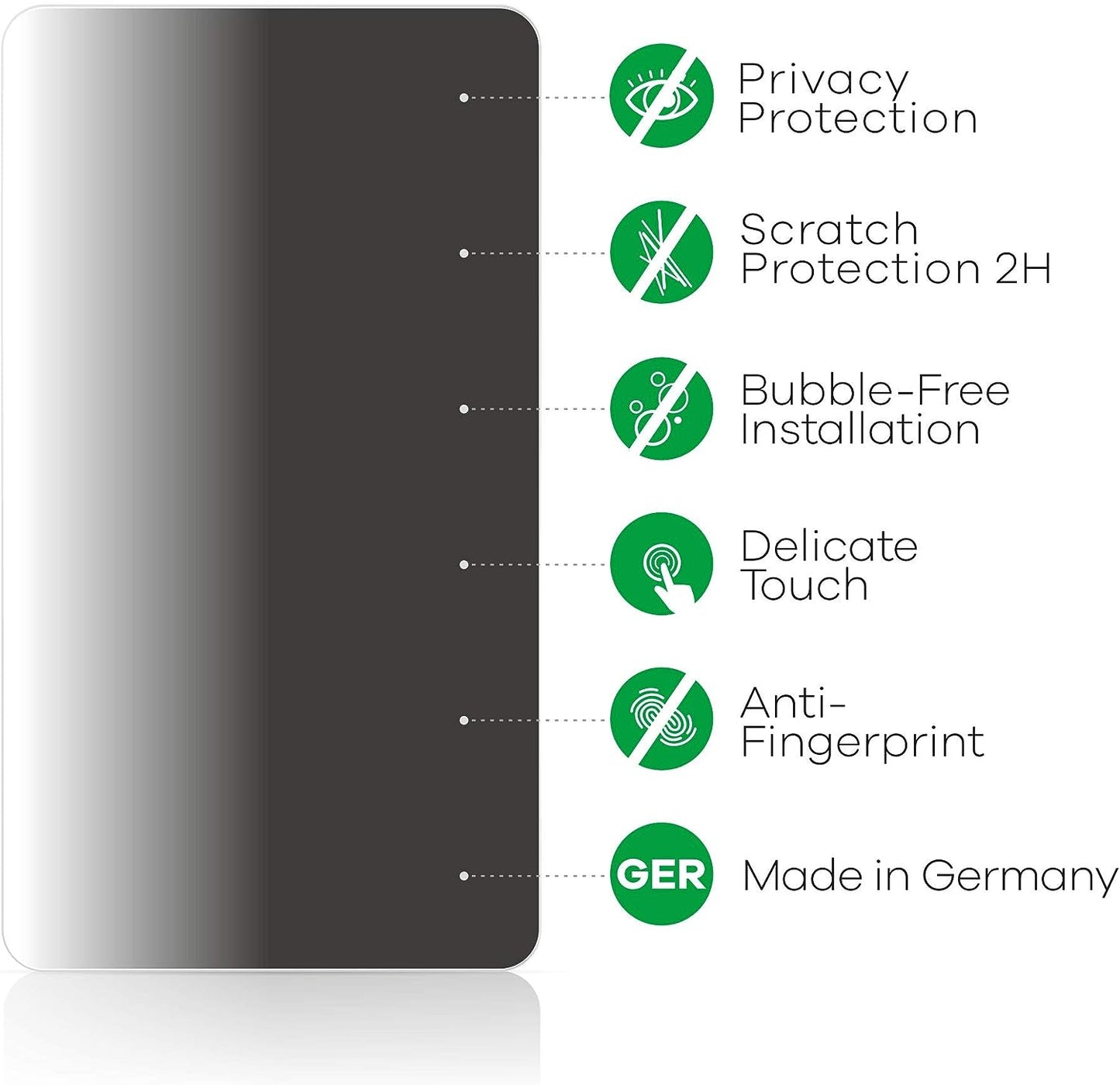 Anti-Spy Blickschutzfolie für ThinkPad L13 Yoga Gen 4