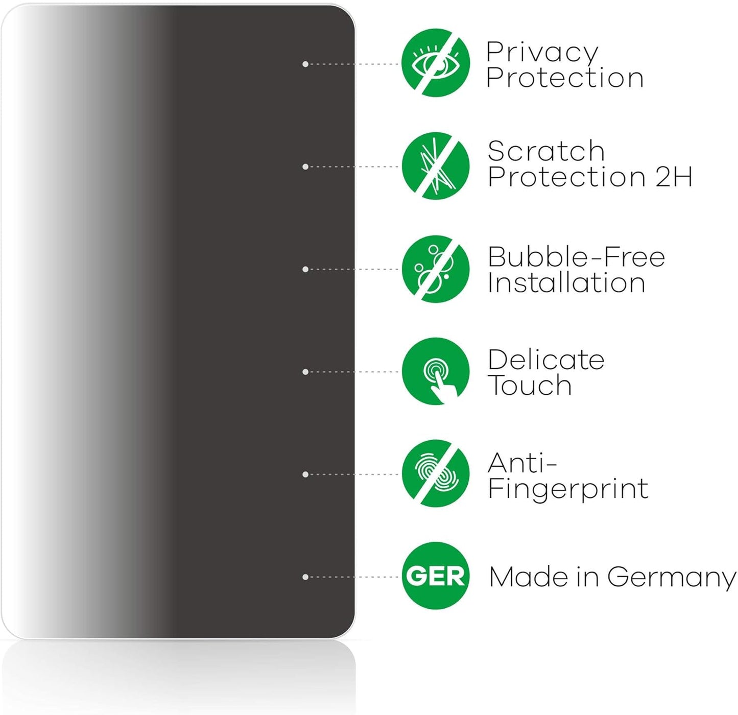 Anti-Spy Blickschutzfolie für Dell XPS 13 Plus 9320
