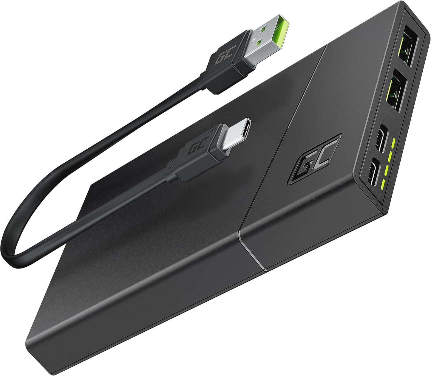 GC PowerPlay10S - Powerbank mit Schnellladefunktion, 10000mAh 2x USB-C|GC PowerPlay10S