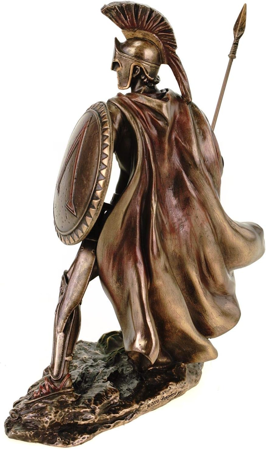 Leonidas mit Schild und Speer