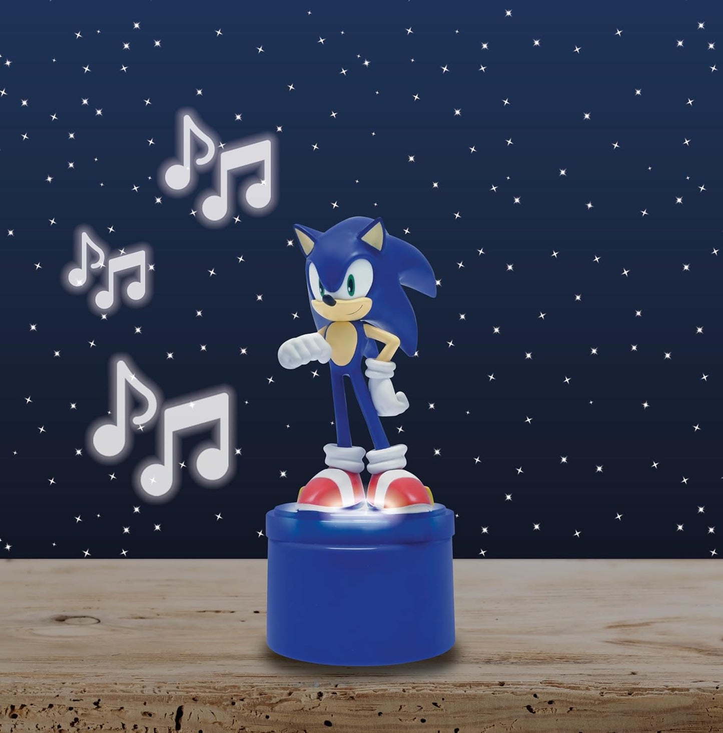 Sonic The Hedgehog Nachtlicht mit Lautsprecher, Sonic The Hedgehog