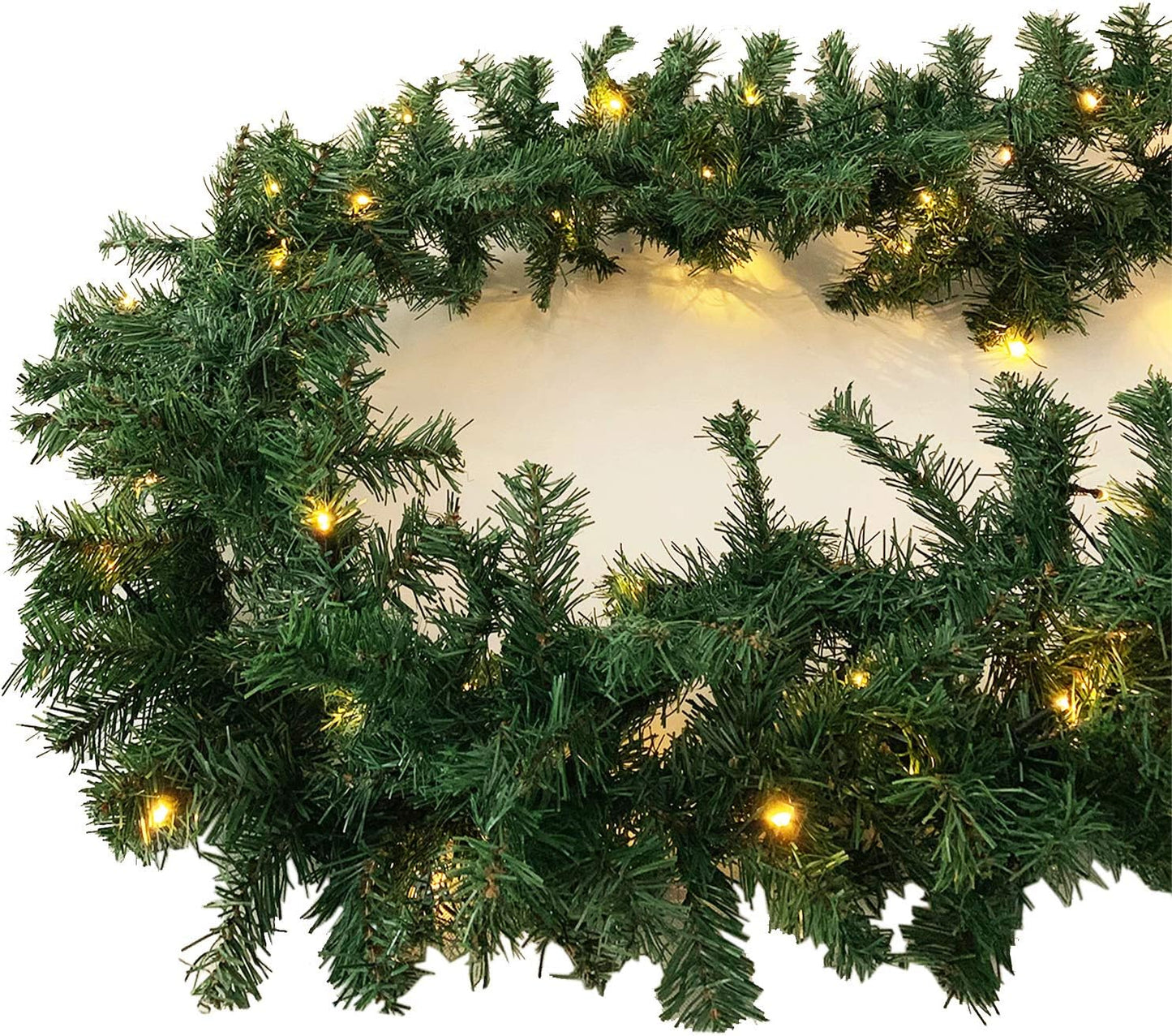 Tannengirlande mit 70 LED, 540 cm lang