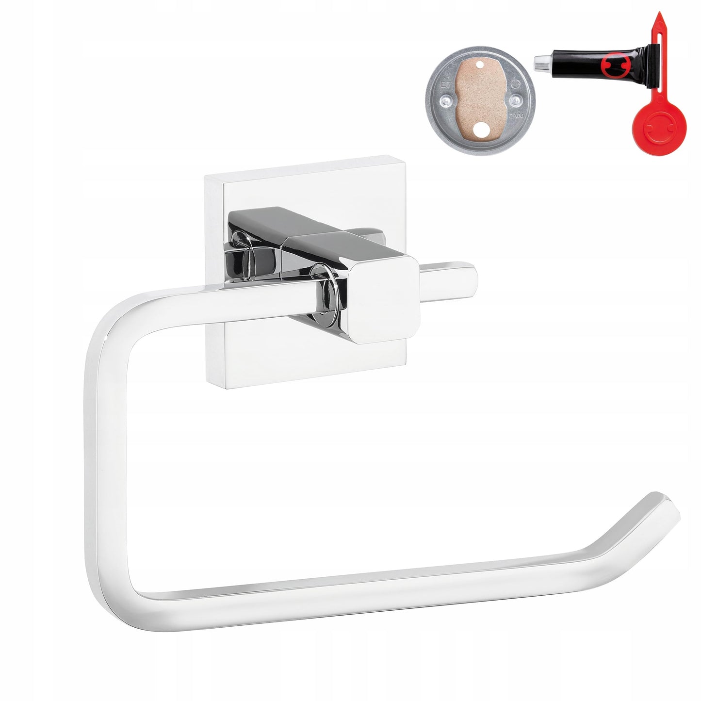 DELUXXE Toilettenrollenhalter, Toilettenpapierhalter (ohne Deckel)