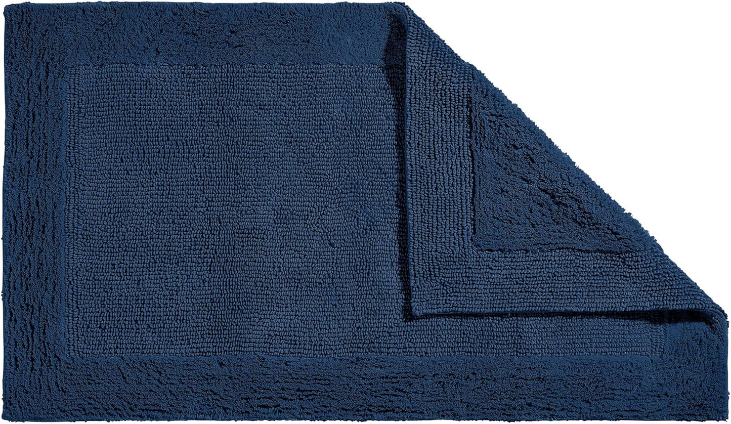 Badematte Stuttgart, 80x150 cm, Marine Badteppich - 80x150 cm