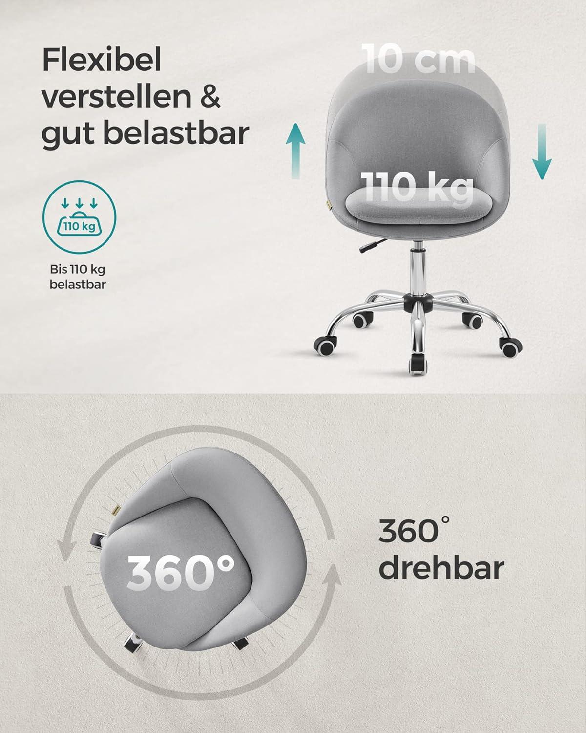 Ergo, Grau, Baumwollmischung