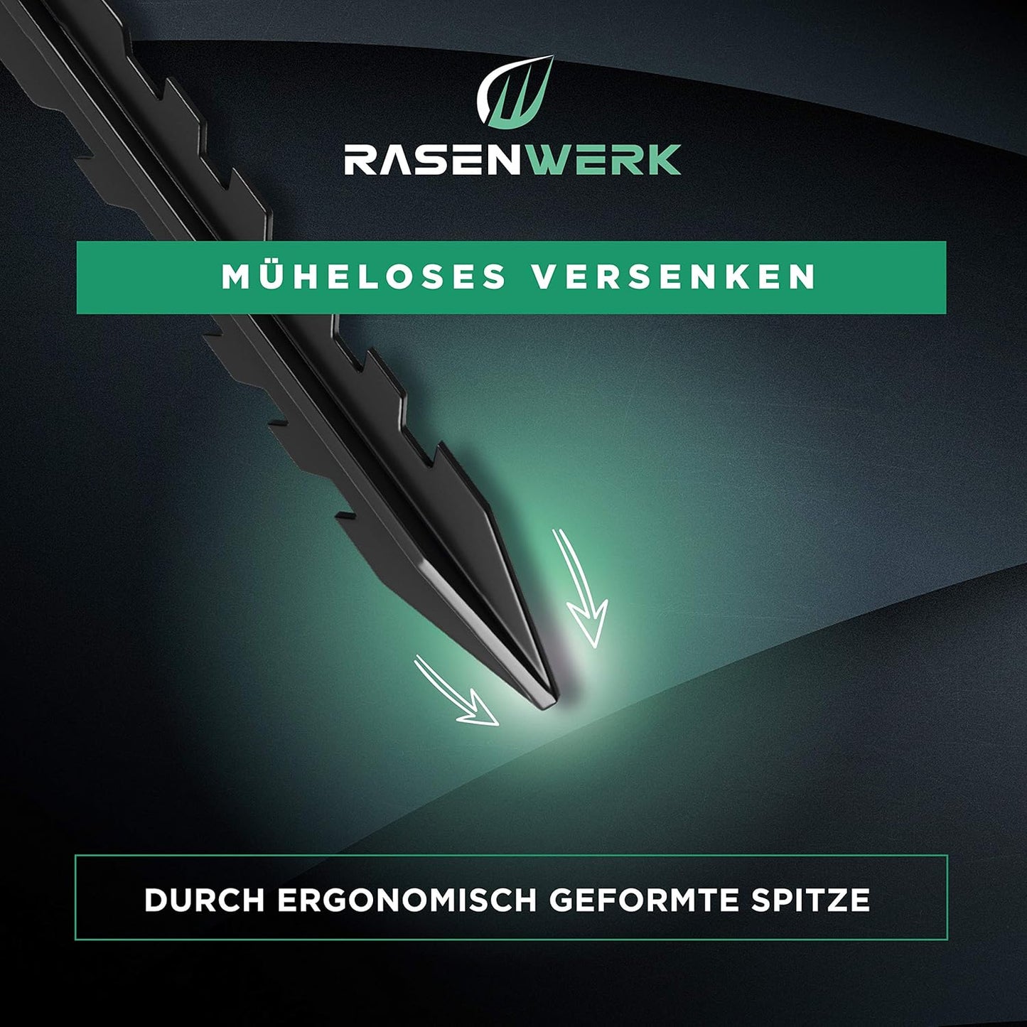 Erdnägel für Begrenzungskabel, 100 Stück, 100 Stück