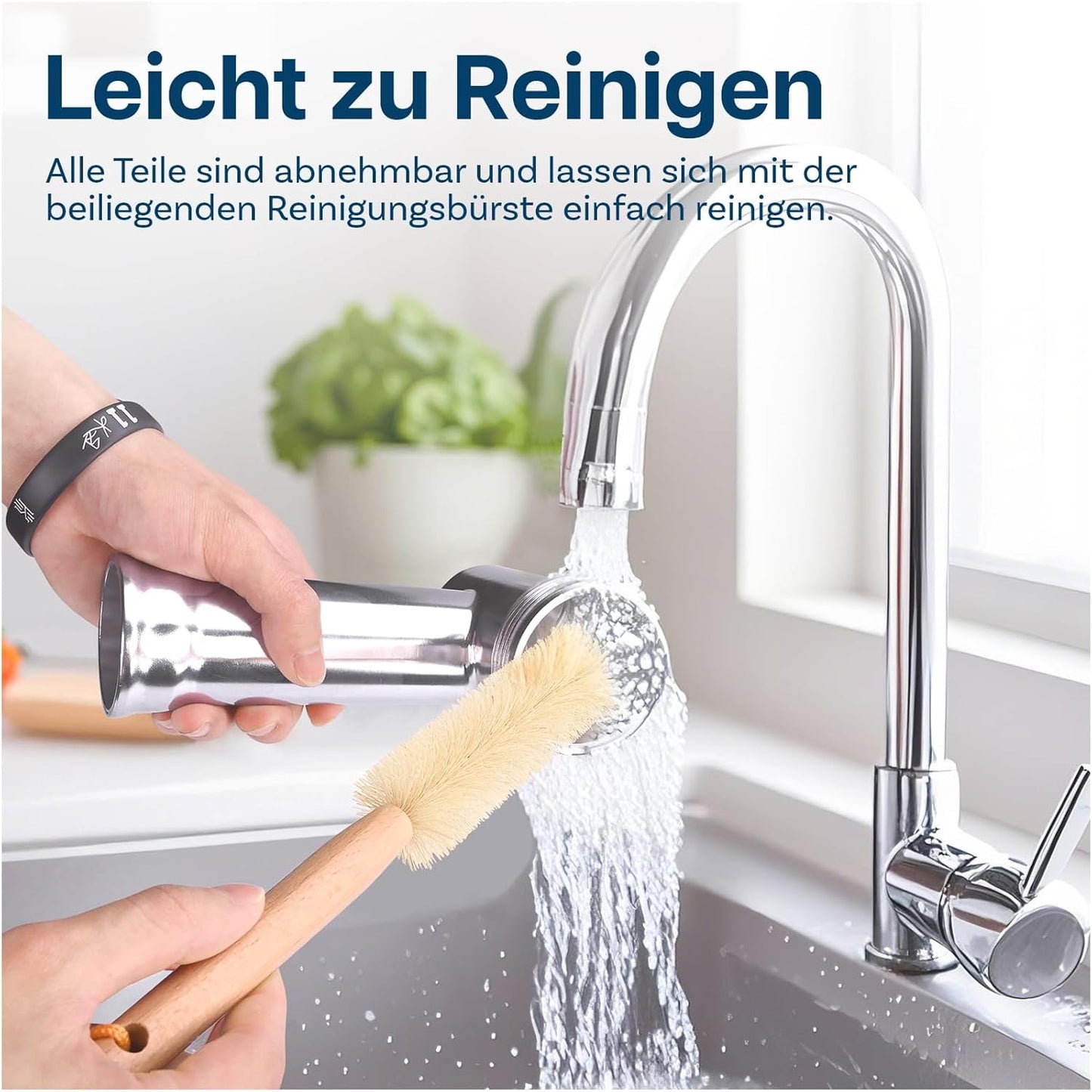 Fleischwolf-Aufsatz für KitchenAid Mixer, Fleischwolf