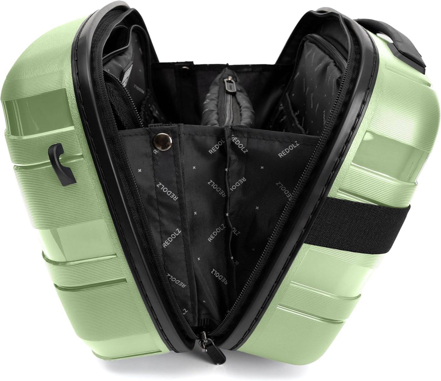 Essentials 10 Beautycase 34 cm, Green-metallic Beauty Case (34 cm)