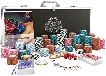 Pokerkoffer Carmela mit 300 Clay-Chips, 300 Chips